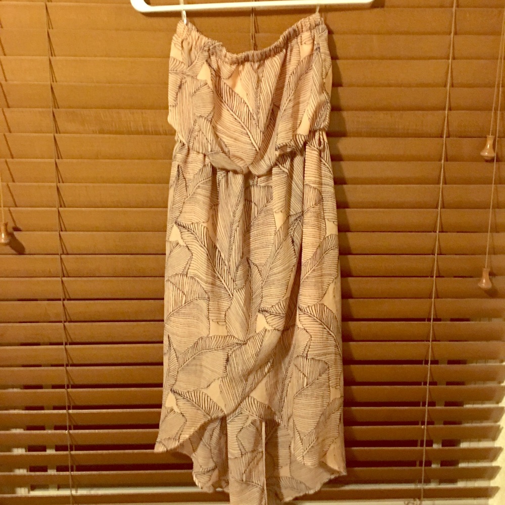 strapless summer dress